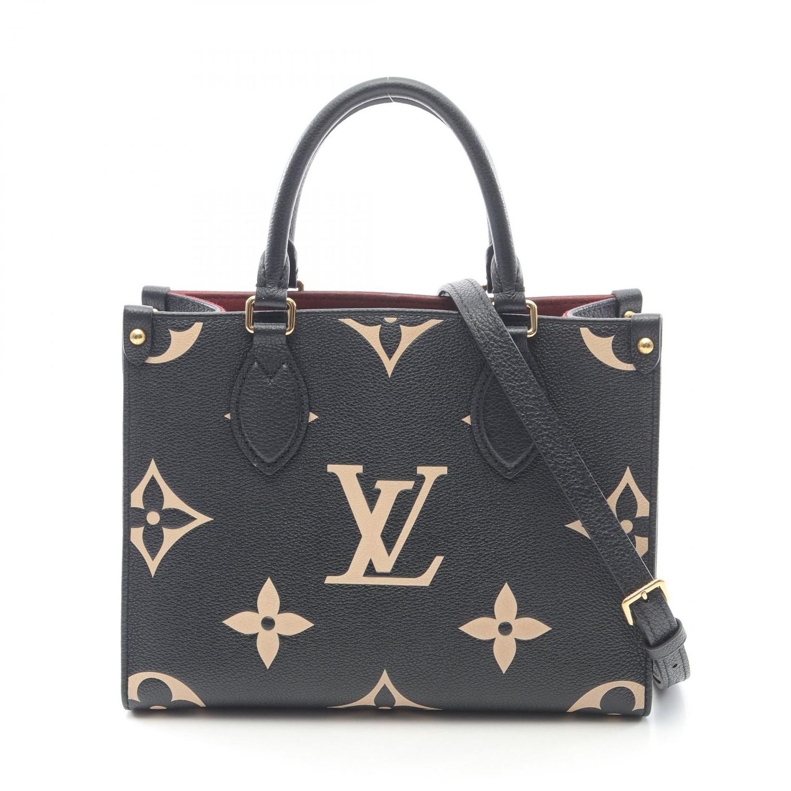 購入済商品です！ Louis Vuitton モノグラム レザーハンドバッグ ルイ・ヴィトン LOUIS VUITTON ハンドバッグ オンザゴーPM バイ