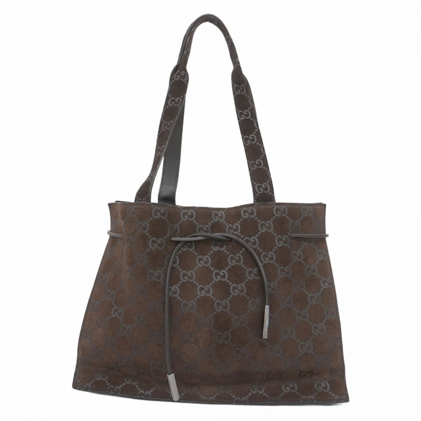 GUCCIブラックスエードレザートートバッグ グッチ トートバッグ ブラック 002 8000 美品 パテント レザー