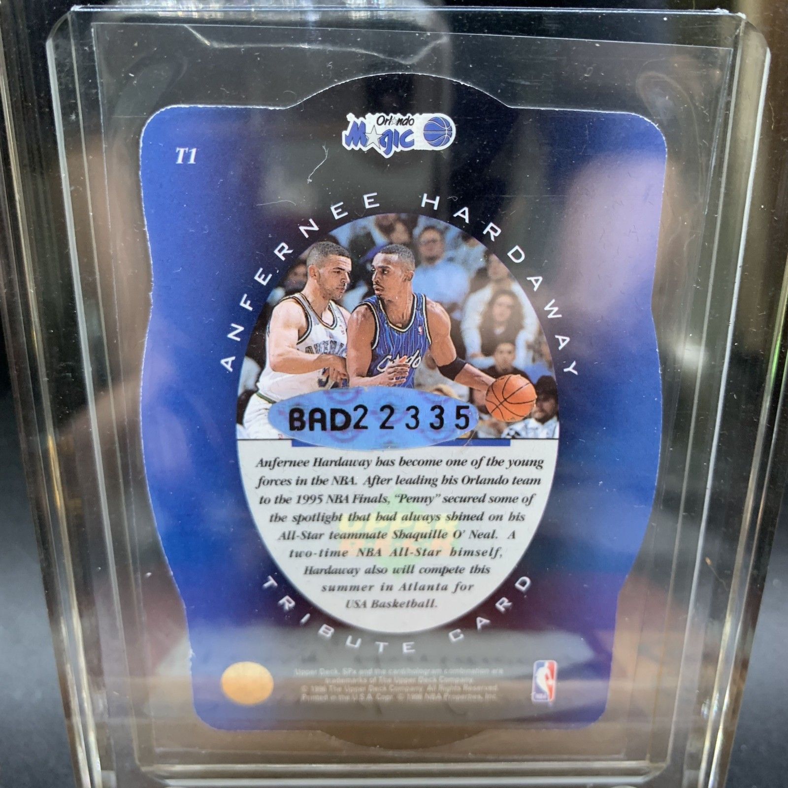 L324 レア 3D Insert 1996 Upper Deck SPX Tribute Anfernee