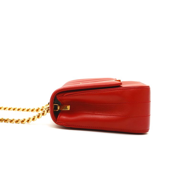 Saint Laurent チェーンショルダーバッグ ヴィキ 楽天市場】【中古】 Saint Laurent サンローラン ヴィキ スモール