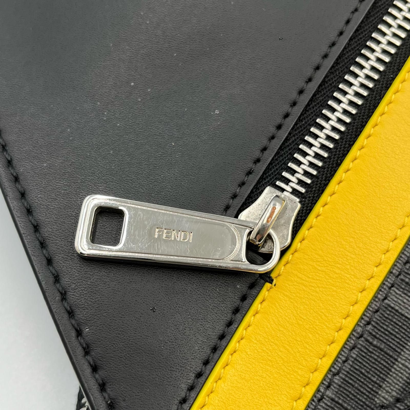 フェンディ FENDI クラッチバッグ ダイアゴナル セカンドバッグ 7VA491 