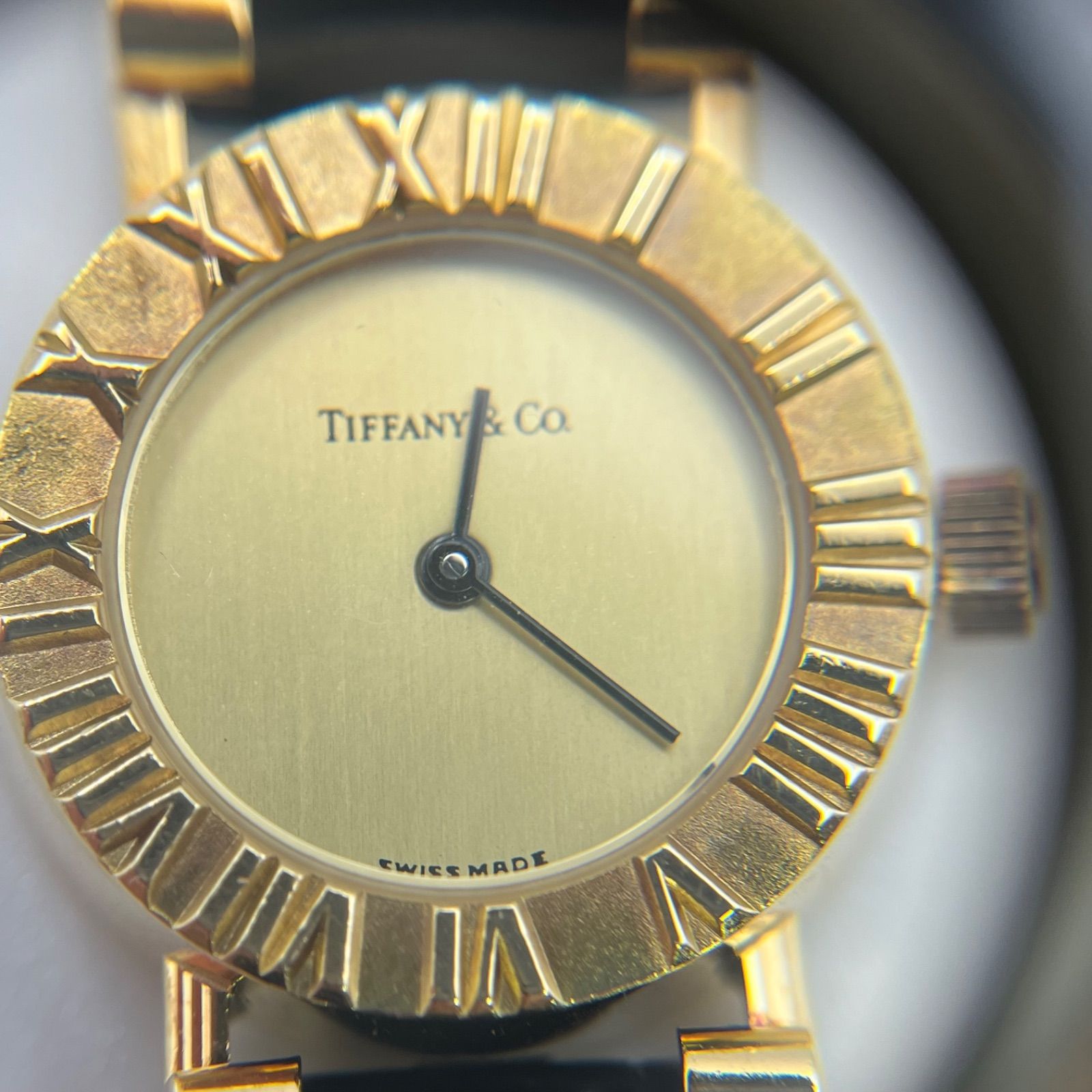 ○ ティファニー TIFFANY&Co. 時計 腕時計 アトラス S0630 K18YG