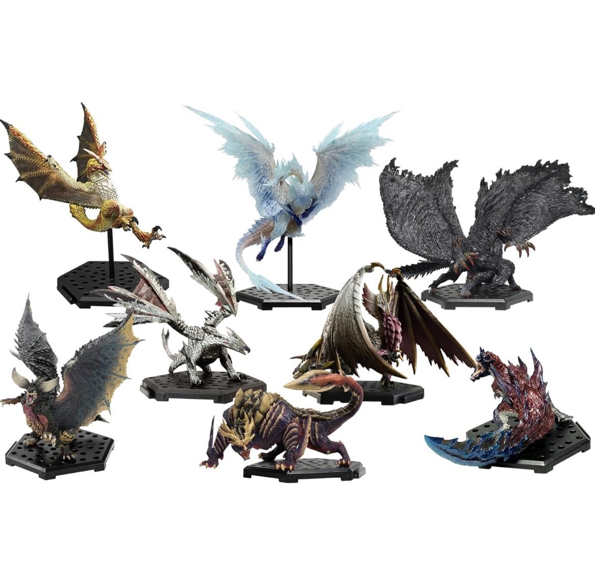カプコンフィギュアビルダー モンスターハンター スタンダードモデル Plus モンスターハンター20周年 BEST SELECTION Vol.2 BOX 全高約100~150mm PVC ABS製