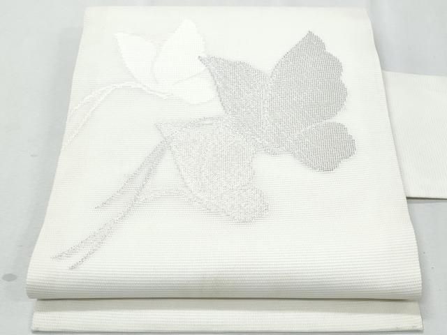 平和屋着物＊夏物 訪問着 絽縮緬 立波萩文 暈し染め 黒地