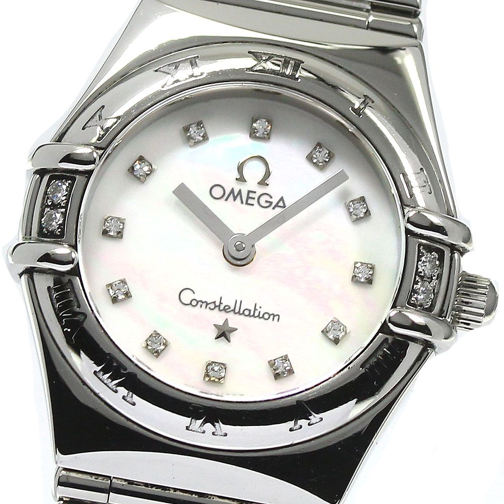 OMEGA 腕時計 コンステレーションミニ マイチョイス SS 12Pダイヤ