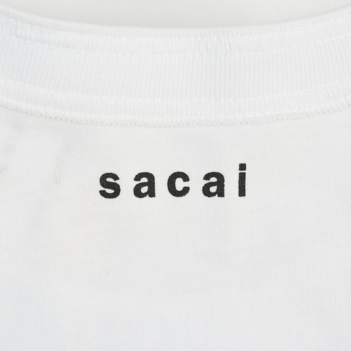 sacai】22SS 22-0459S 反転ロゴ半袖Tシャツ - メルカリ