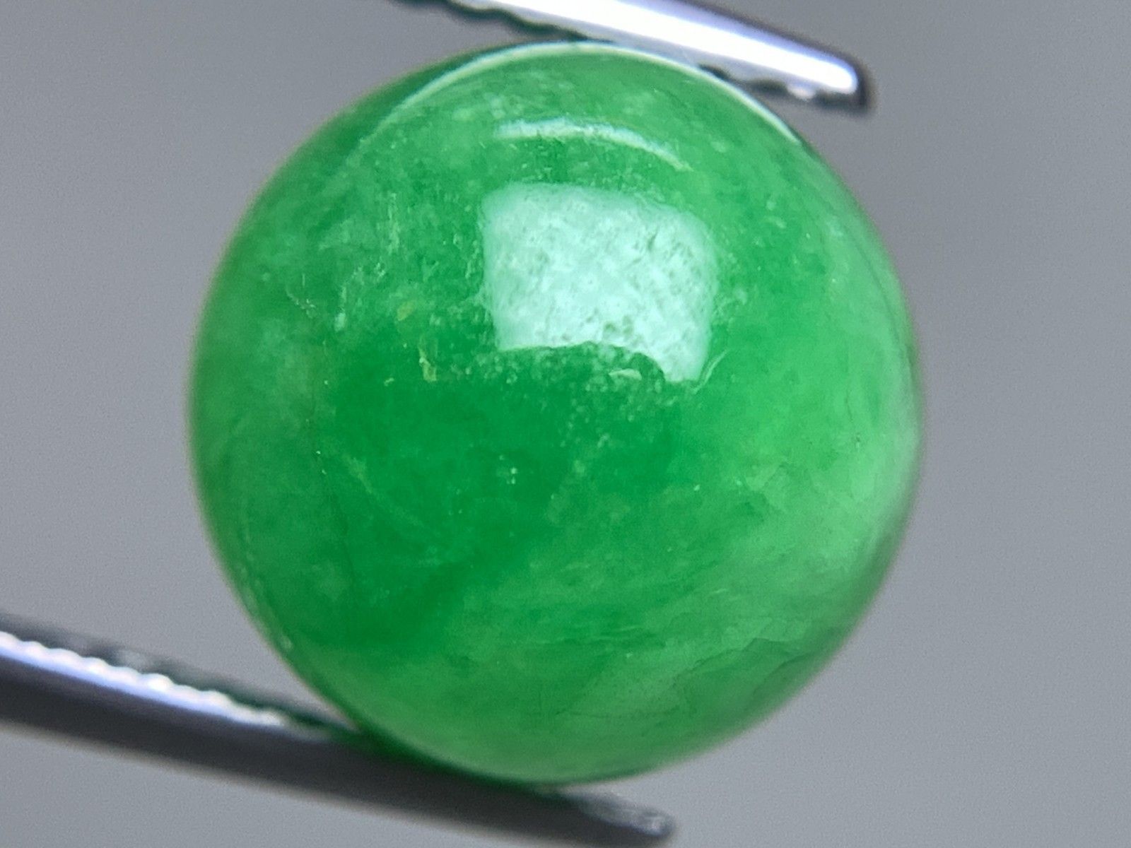 ヒスイ 翡翠 天然 6.227ct 宝石ソーティング付き 10.0㎜×10.0