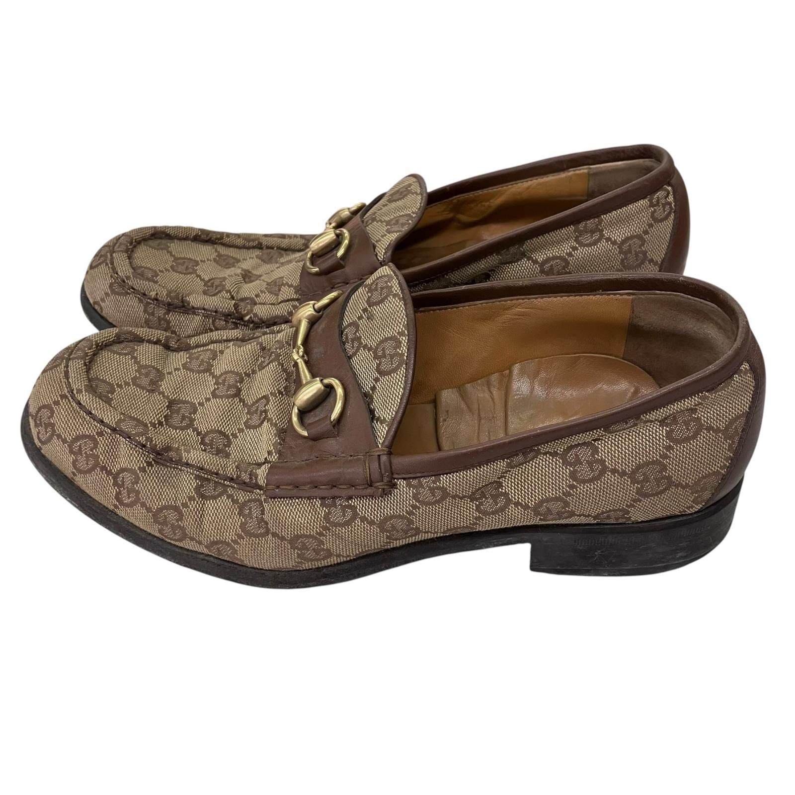 180059 現状品 GUCCI グッチ ggビットローファー 26cm - メルカリ