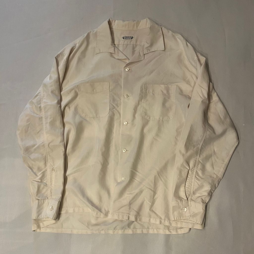 ORRS オープンカラーシャツ ORRS オールズ オープンカラーシャツ ホワイト size:XXL【代官山A06