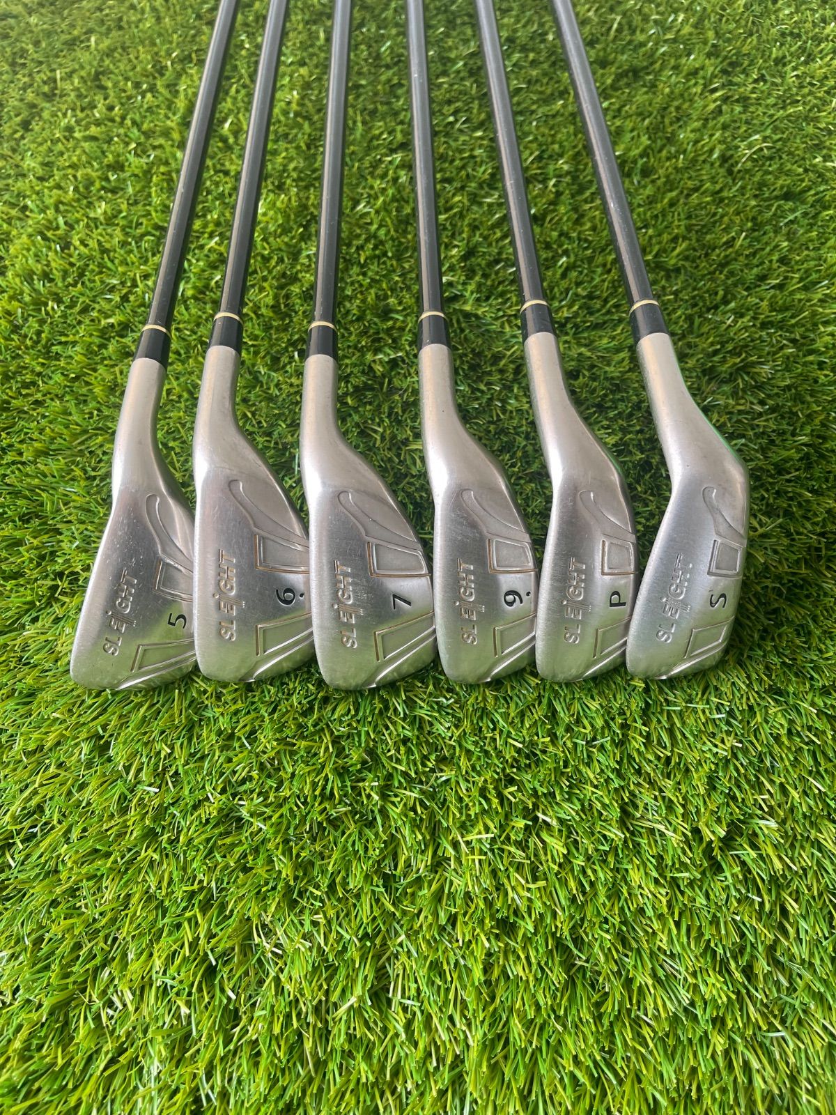 カタナゴルフ アイアンセット 6本 SWORD SL EiGHT 純正カーボン