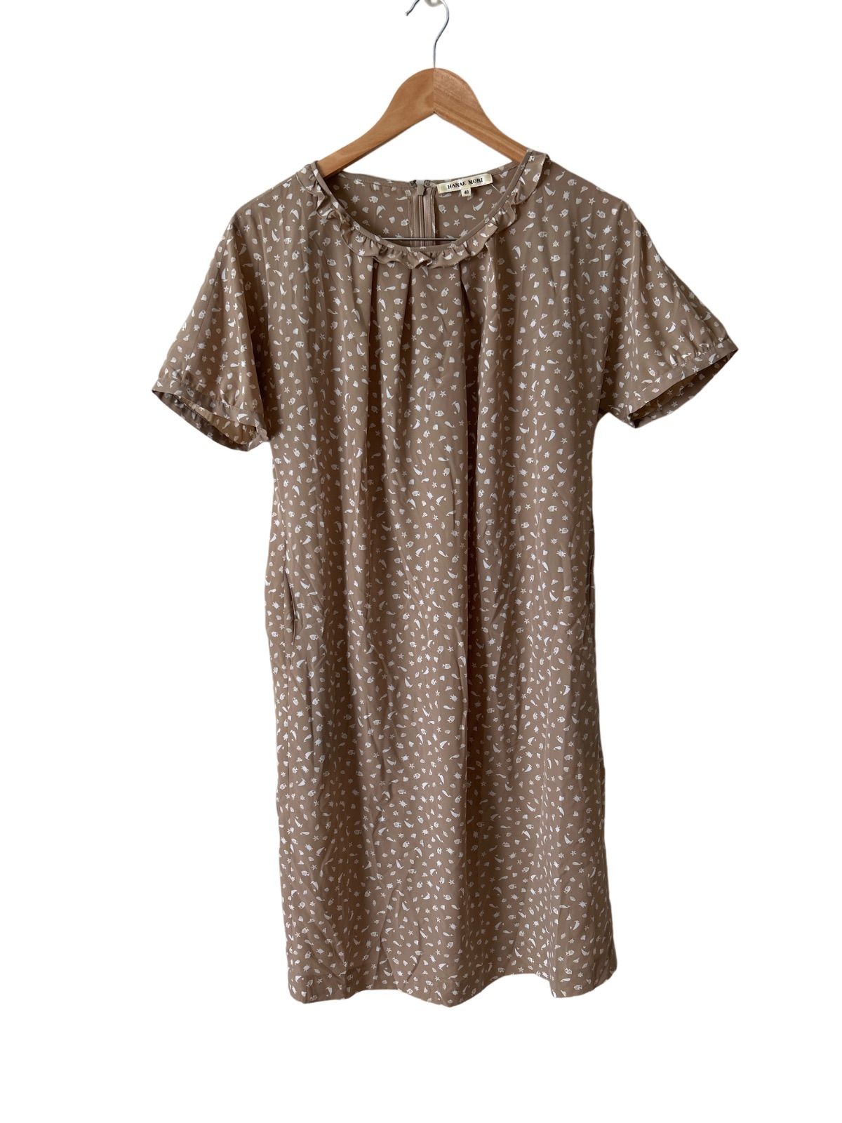 HANAE MORI ワンピース セール】【HANAE MORI】シルキーミルド ワンピース（ワンピース