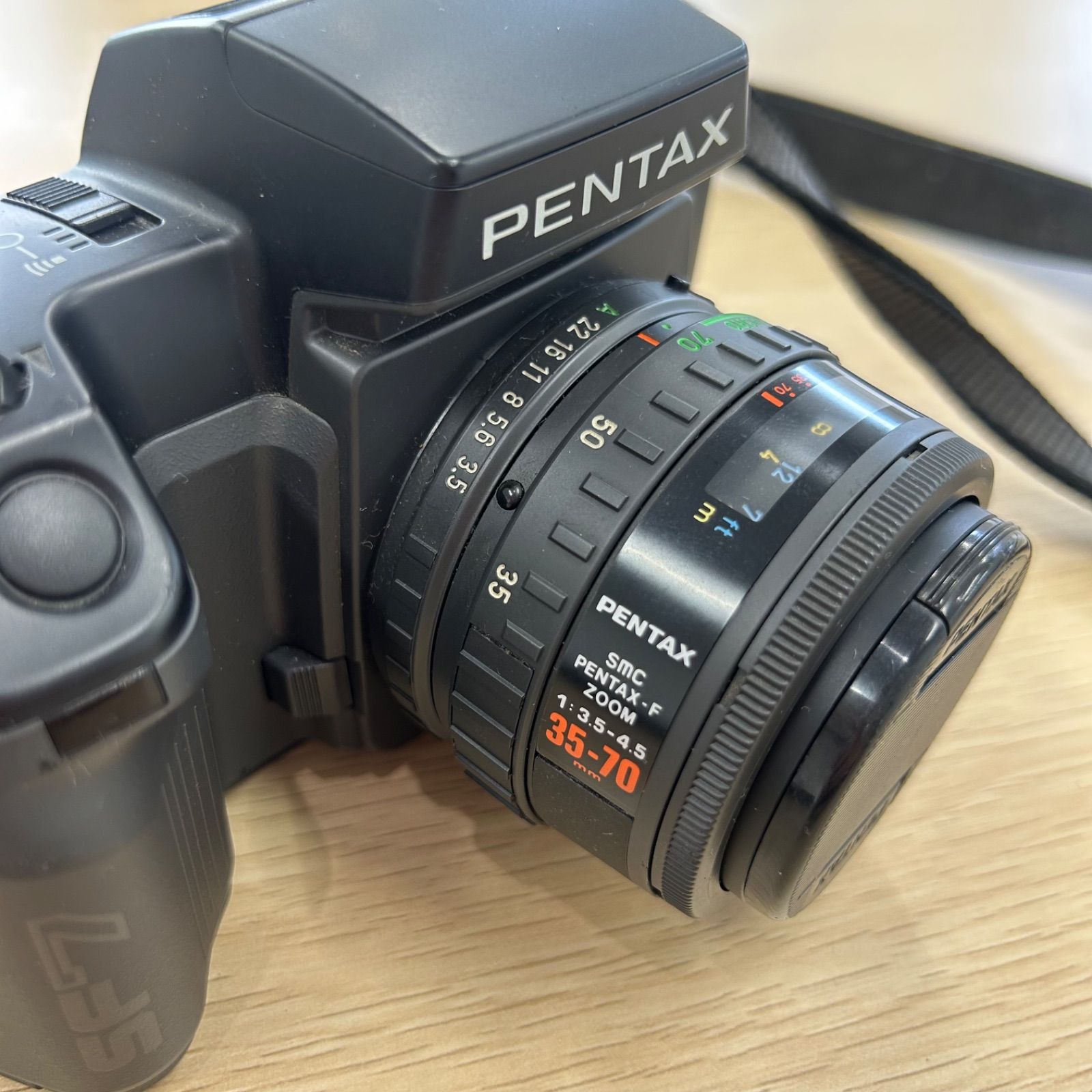PENTAX SF7一眼レフ 望遠レンズ付き