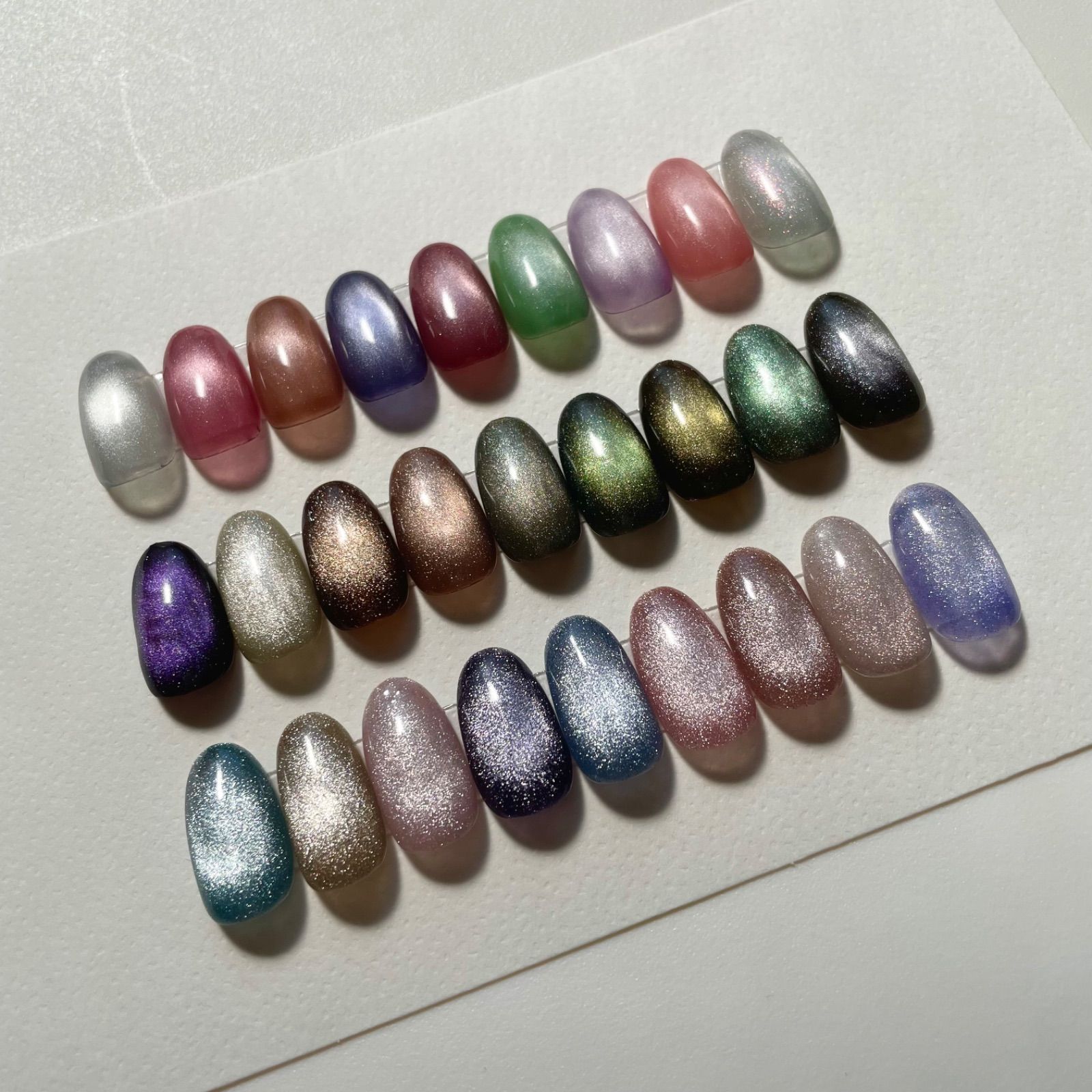 カラーセレクトオーダー】ネイルチップ #33 マグネットネイル ぷるマグ  