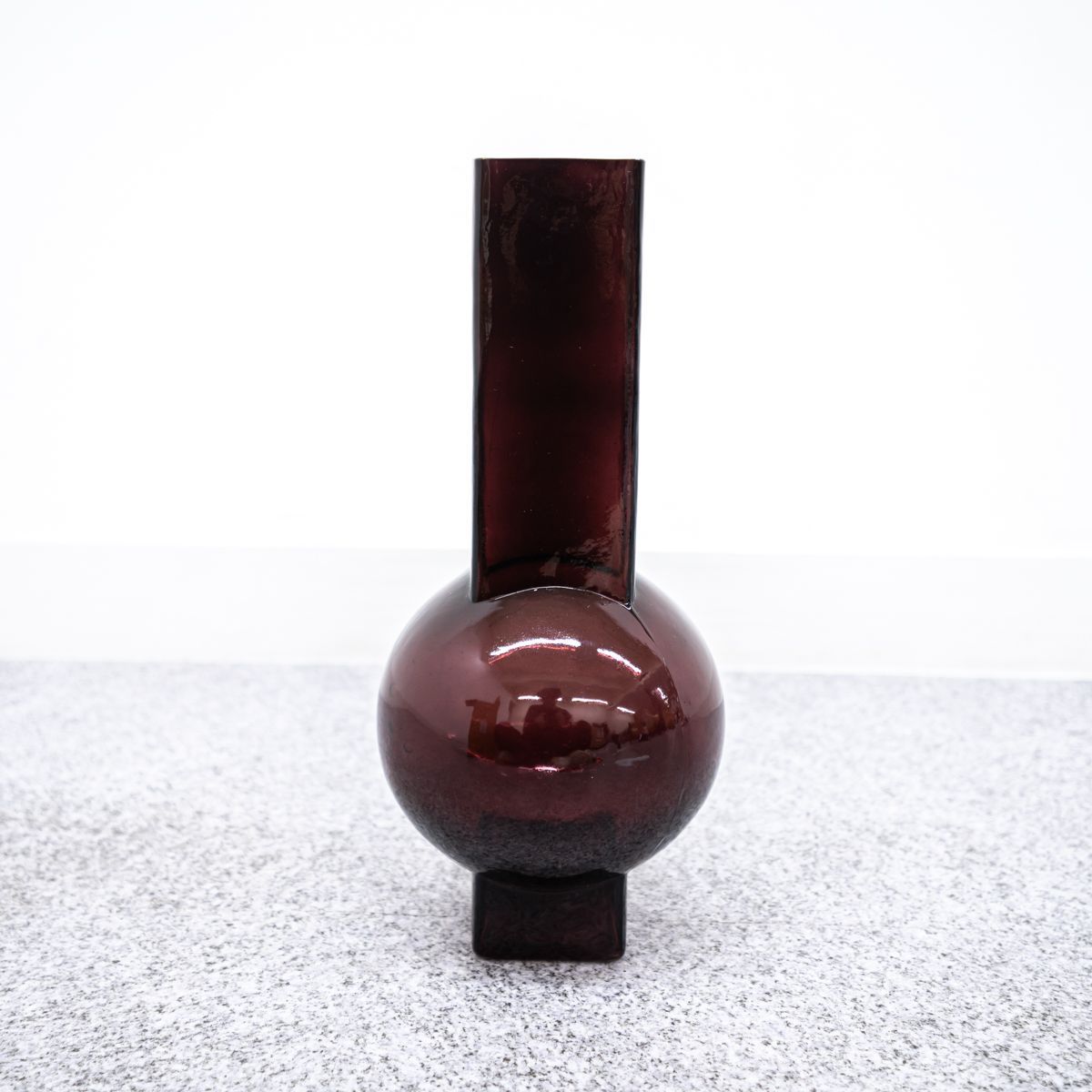 URBAN NATURE CULTURE アーバン ネイチャー カルチャー Vase Eve fudge ベース イブ ファッジ 花瓶 フラワーベース ガラス ブラウン