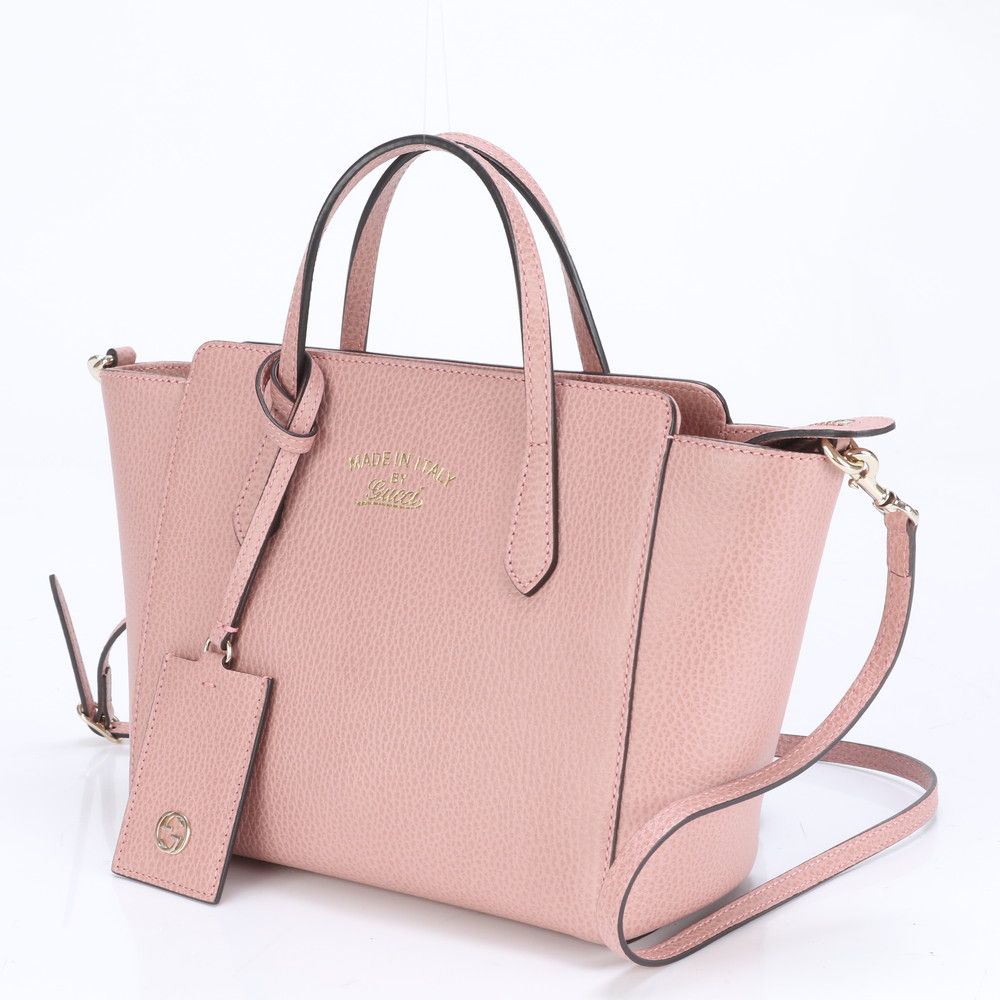 極美品 グッチ スウィング 368827 レザー 2WAY ショルダーバッグ