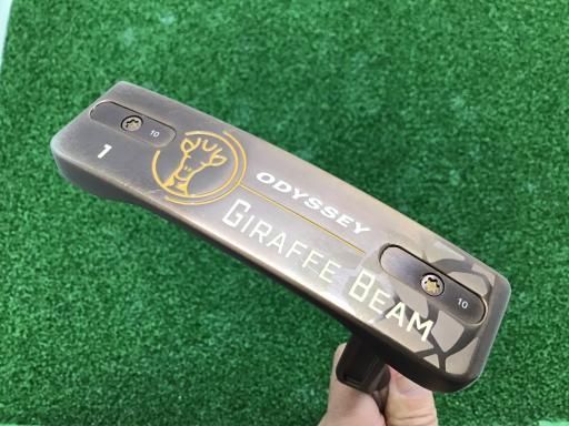 オデッセイ GIRAFFE-BEAM 1 34インチ パター PT STROKE LAB 90 スチール フレックスその他 メンズ 男性用 右利き 右用 Cランク ゴルフクラブ