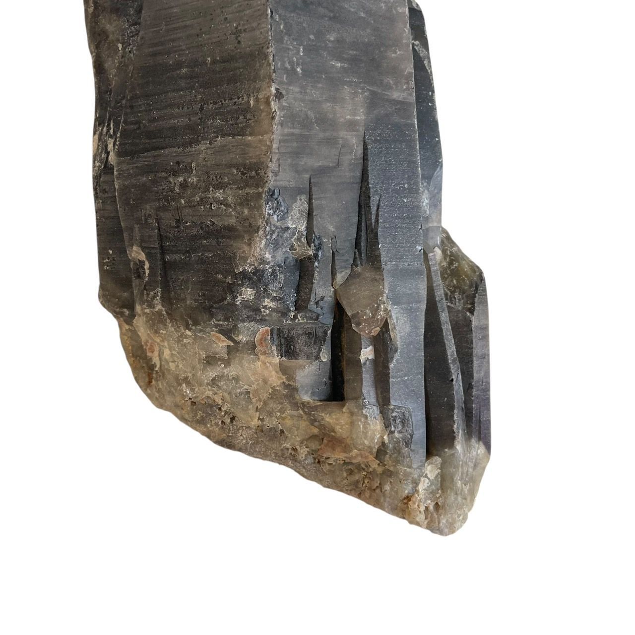 天然石】特大 モリオン モリオンクラスター 9642g 黒水晶