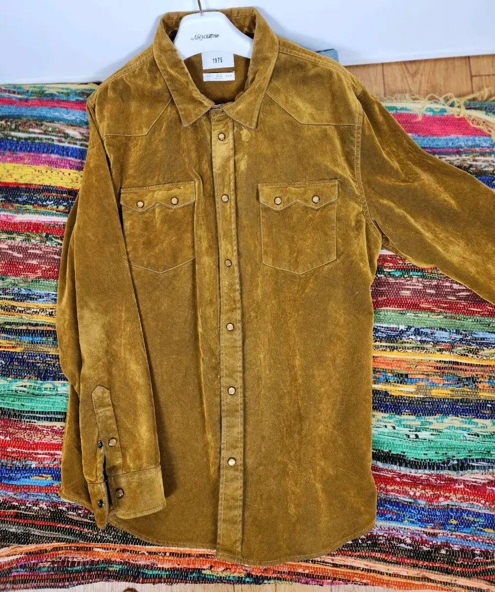 H ＆ M 1975 フェイクスエード シャツ （ 100 ）