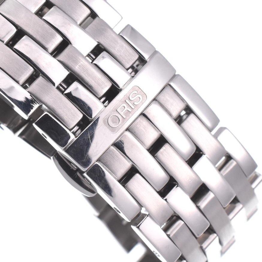 オリス ORIS 7657 レクタンギュラーデイト 自動巻き メンズ良品