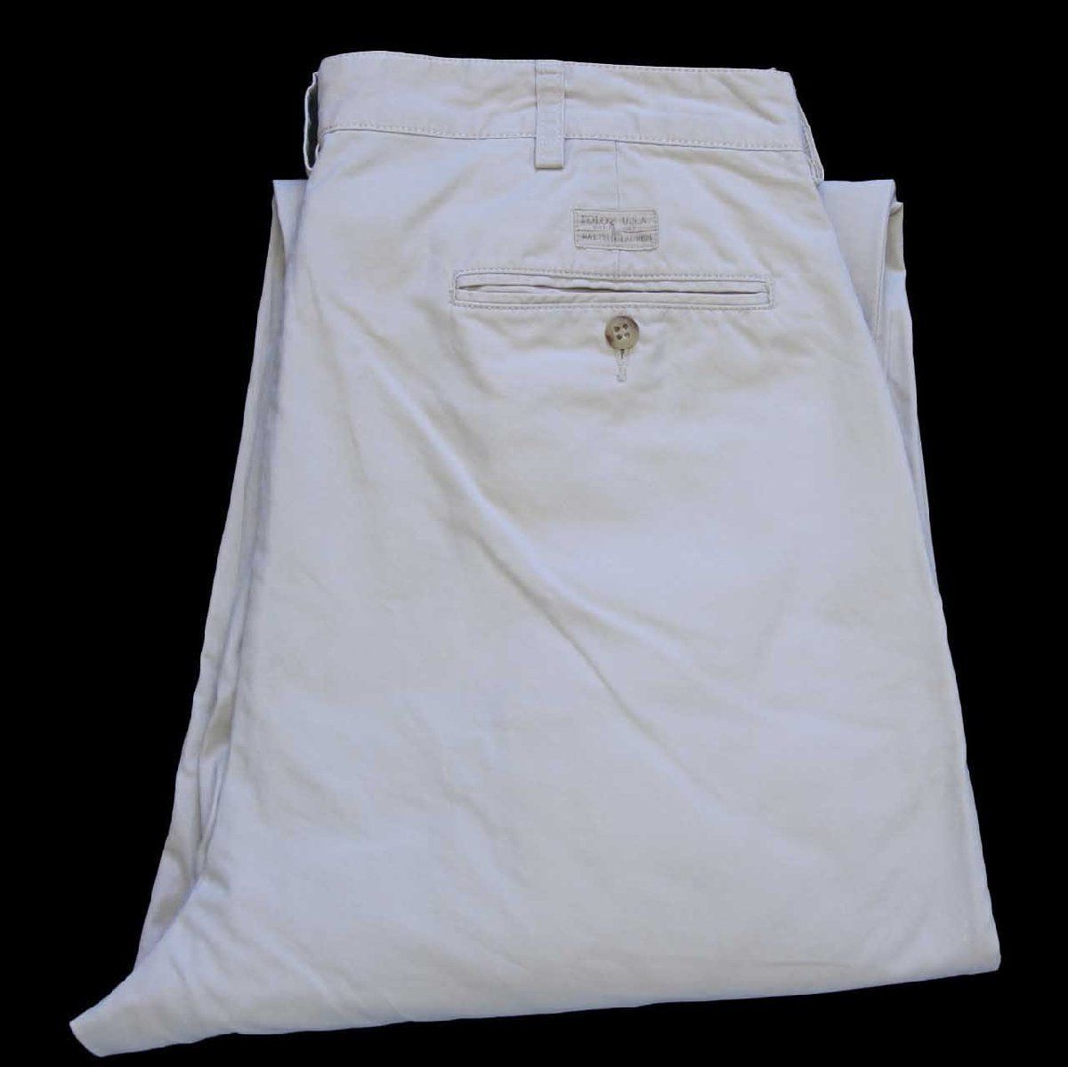 90s ポロ ラルフローレン HAMMOND PANT ツータック コットン 90s ポロ ラルフローレン HAMMOND PANT ツータック コットン