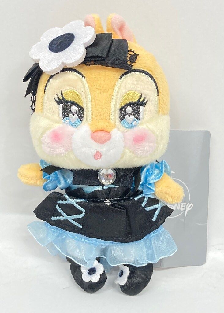 ディズニー　Doll style ぬいぐるみキーチェーン　クラリス&レディ　新品 クラリス Doll Style ぬいぐるみキーチェーン 新品タグ付き