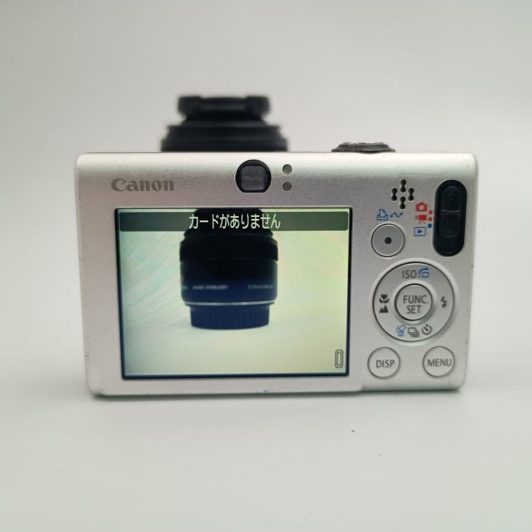 シルバー コンパクトデジタルカメラ