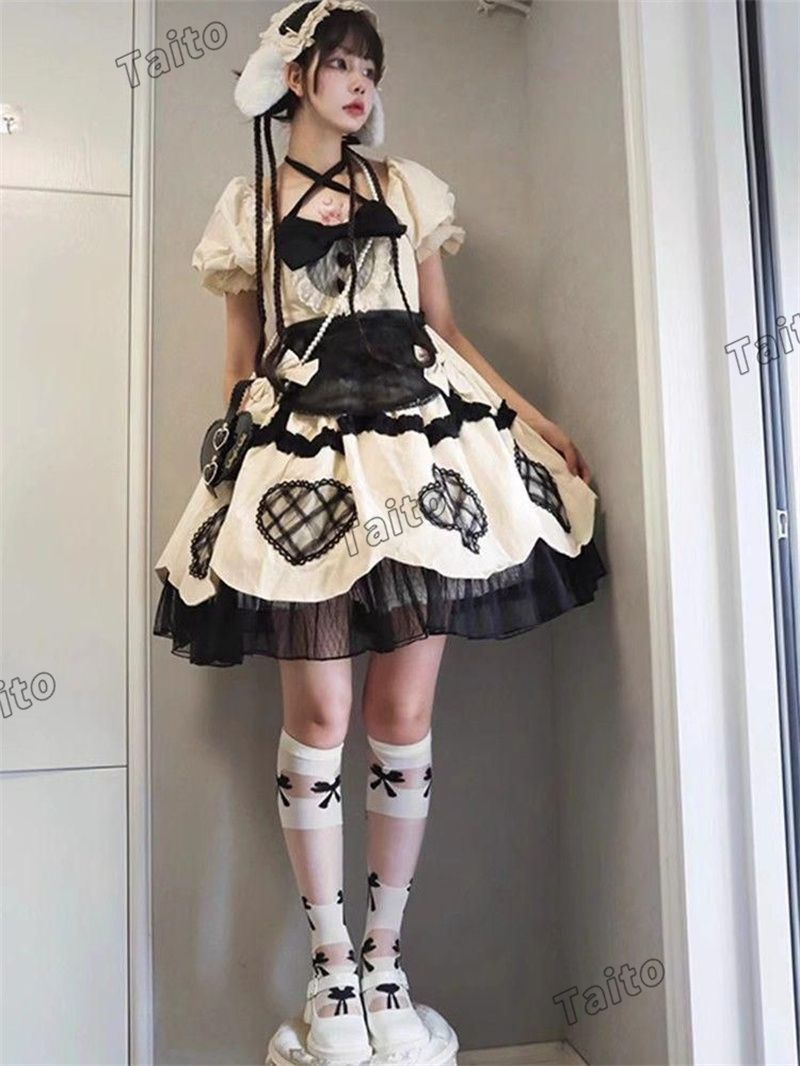 LT-41 豪華姫系 lolita 可愛 レトロ風 オリジナル 洋服 ロリータ