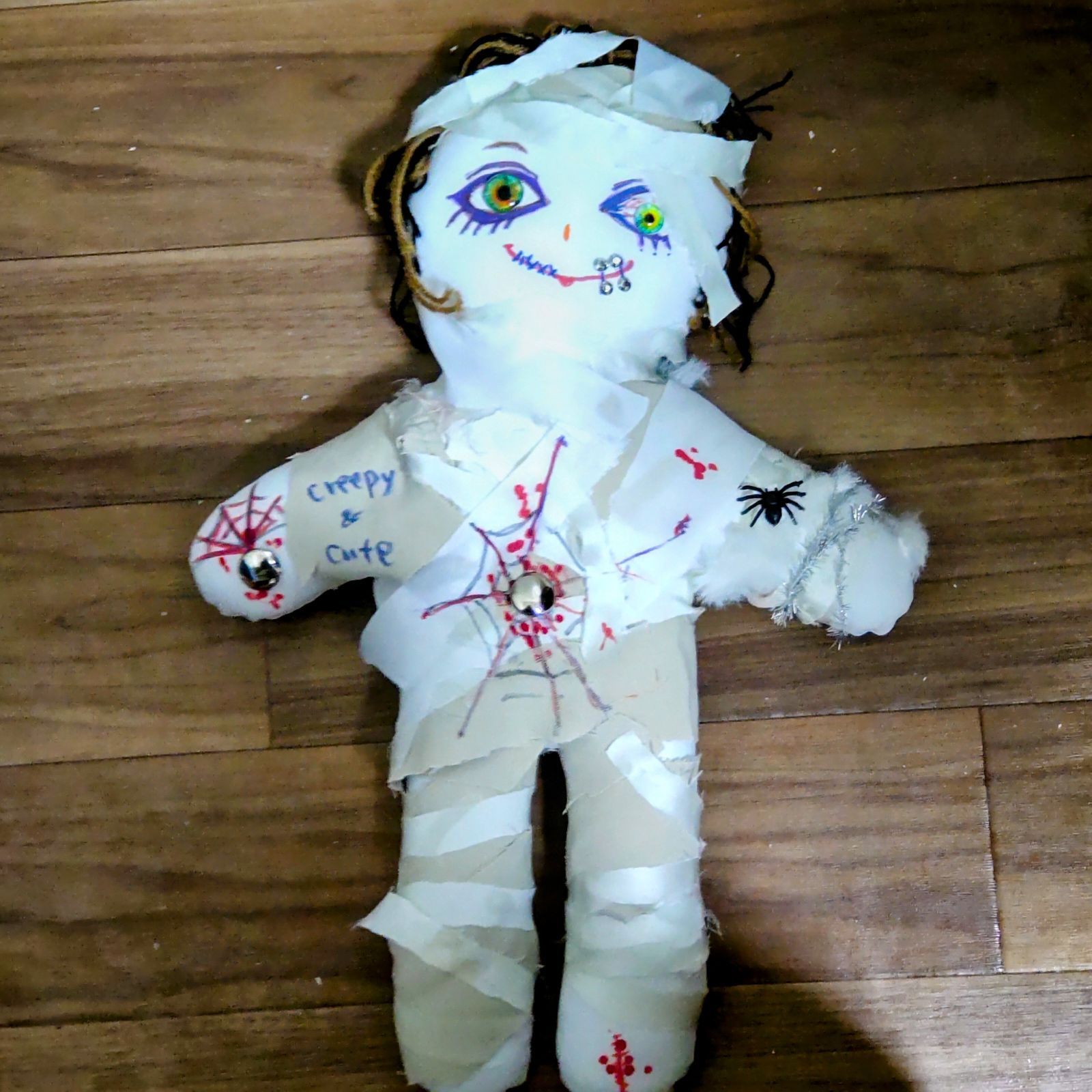 38cm ミイラ男の子ドール ホラー 怖い キモカワ人形 - メルカリ