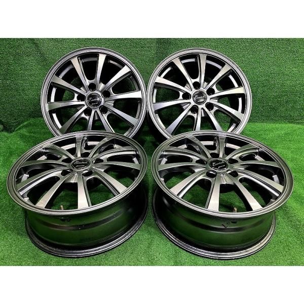 中古 社外 レアマイスター ホイール アルミ 16インチ 6.5J 4穴 4本 100