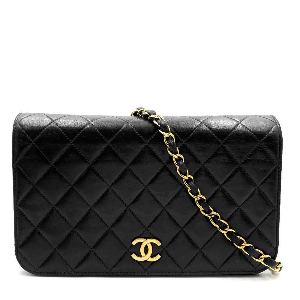 値下げ中CHANEL シャネル マトラッセ チェーン ショルダーバッグ ブラック