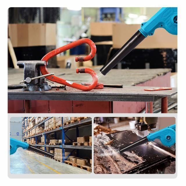 新ブランドも続々入荷中。 ブロワー 充電式 1台2役 マキタ バッテリ対応 強力 コードレス 充電式ブロワー 集塵機 送風機 落ち葉 枯葉 掃除機 洗車 除塵 除雪 ブロワ 全品送料無料！