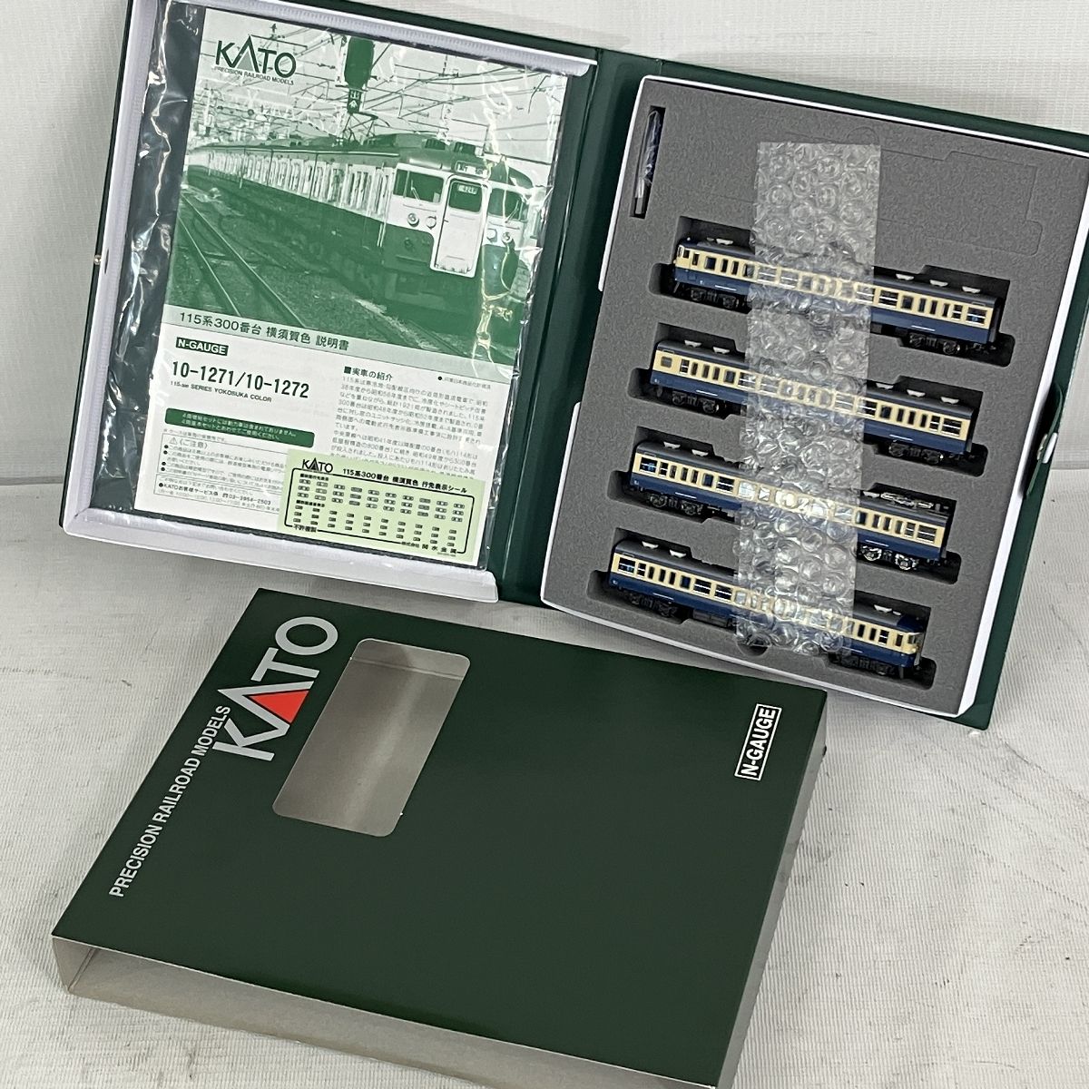 KATO 10-1272 115系300番台横須賀色 バラシ 3両セット 115系800番台横須賀色 基本＆増結セット | KATO(カトー) 10-1118