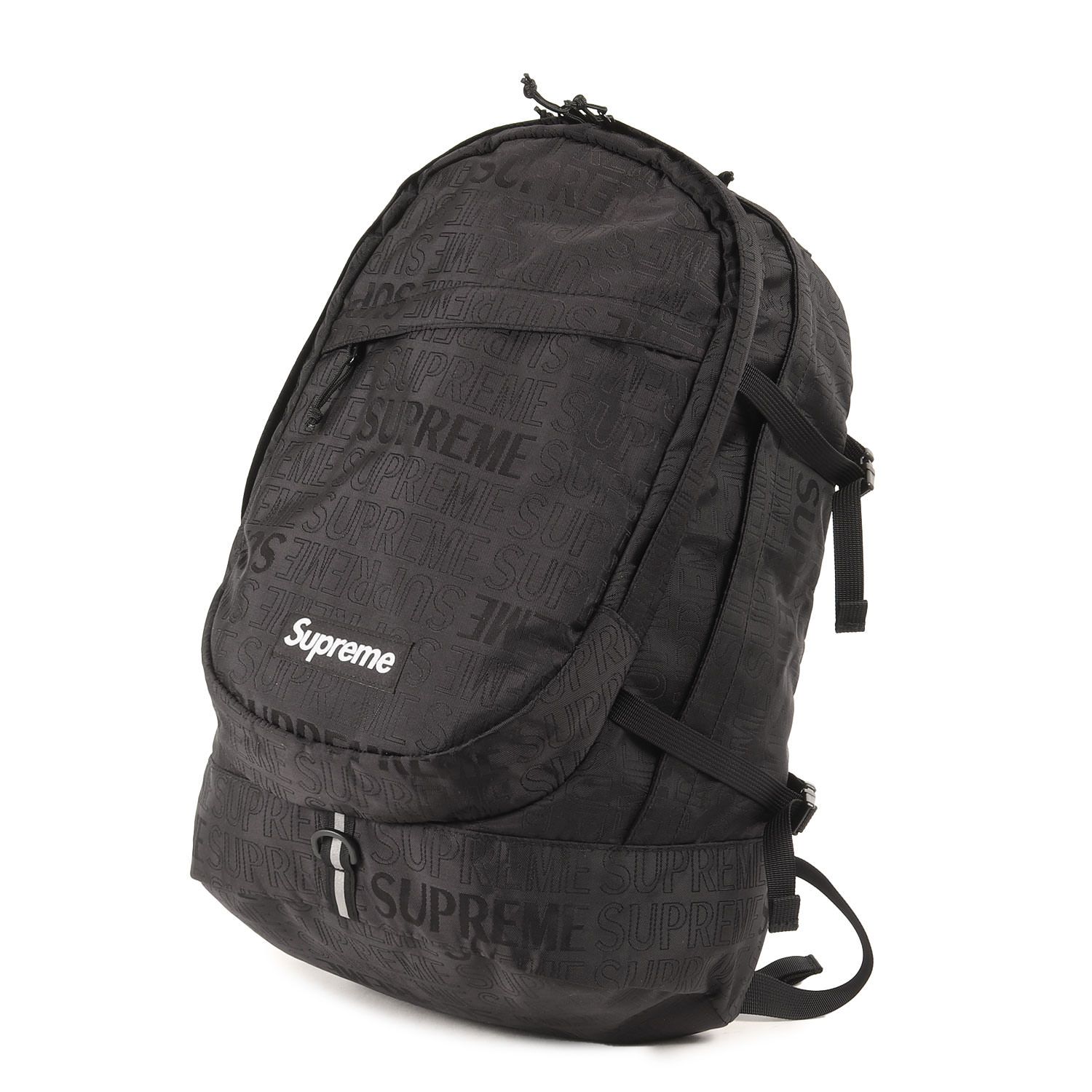 Supreme シュプリーム バッグ | ブランドロゴ柄 コーデュラナイロン バックパック Backpack | ブラック 黒 | ブランド カバン メンズ