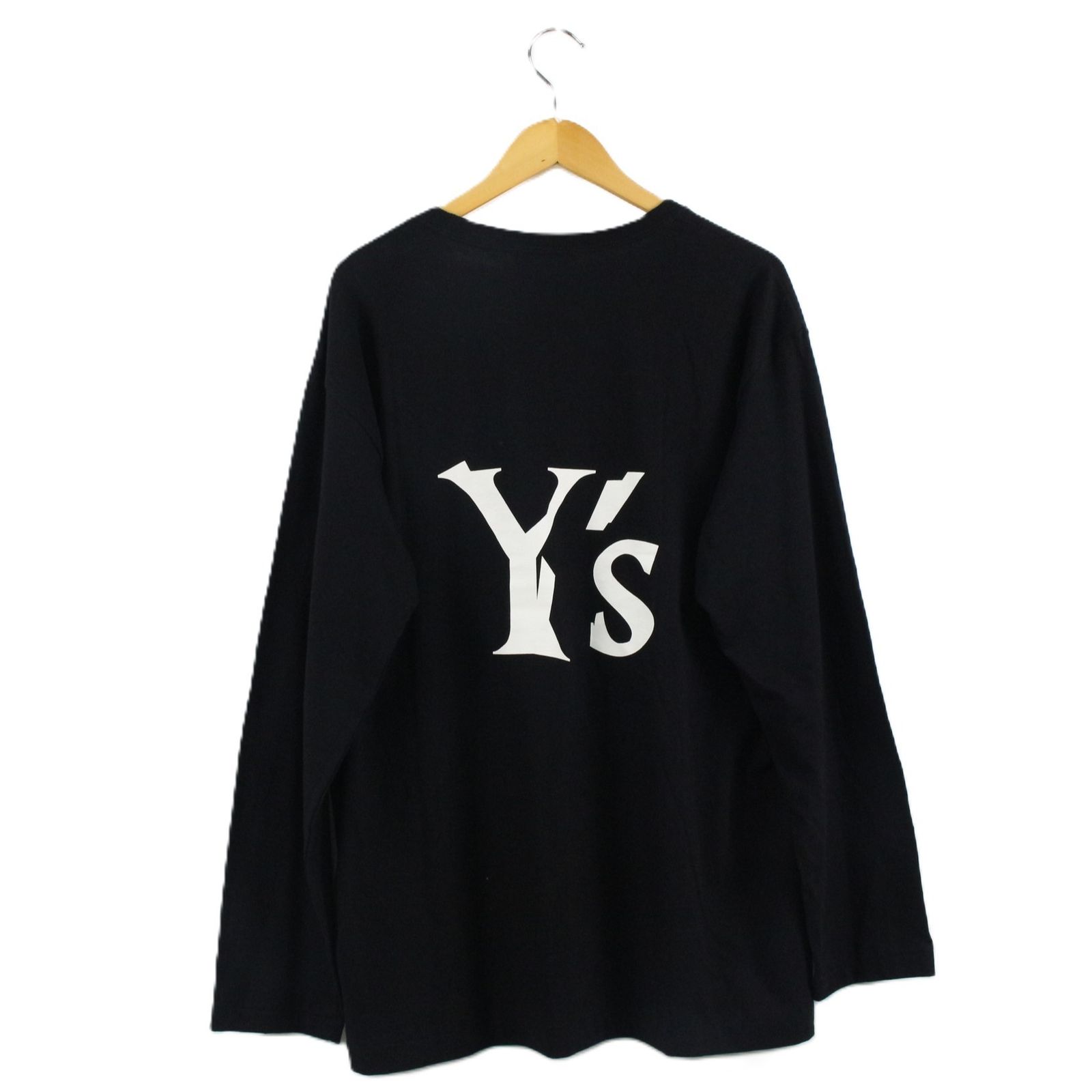 Y's ヨウジヤマモト Ayumidoll 埋み火　長袖Tシャツ ロンT 黒 Y's ヨウジヤマモト Ayumidoll 埋み火 長袖Tシャツ ロンT 黒 Y's