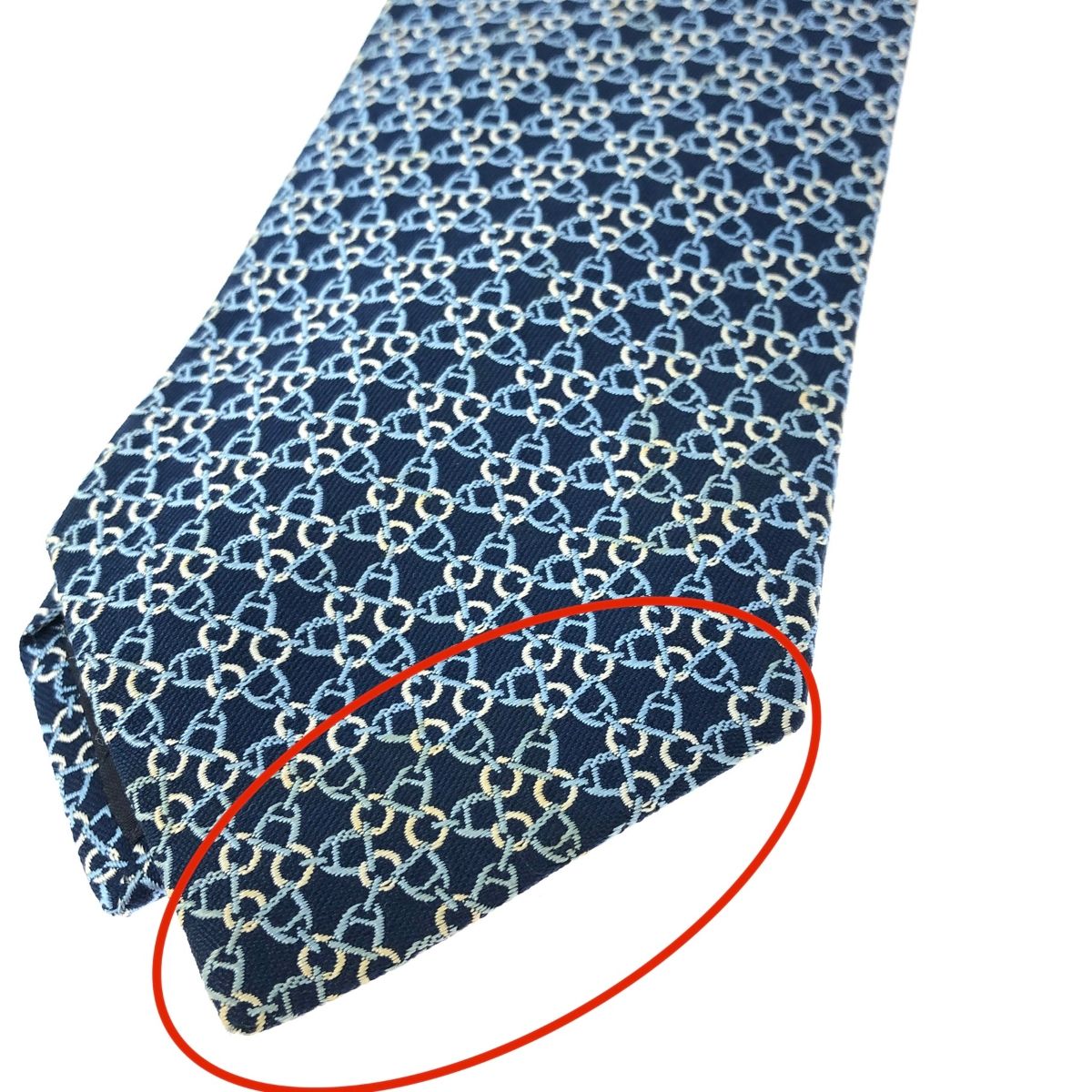 【未使用に近い】エルメス スクエアシルクニットネクタイ ホース刺繍 Hロゴ 美品 未使用に近い】エルメス スクエアシルクニットネクタイ ホース