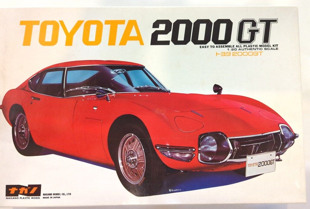 トヨタ 2000GT 1/20 ナガノ 美品 ナガノ 1/20スケール トヨタ 2000GT 1 - メルカリ