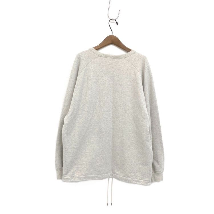 AURALEE オーラリー SUPER SOFT SWEAT DRAW CODE BIG P/O スビン