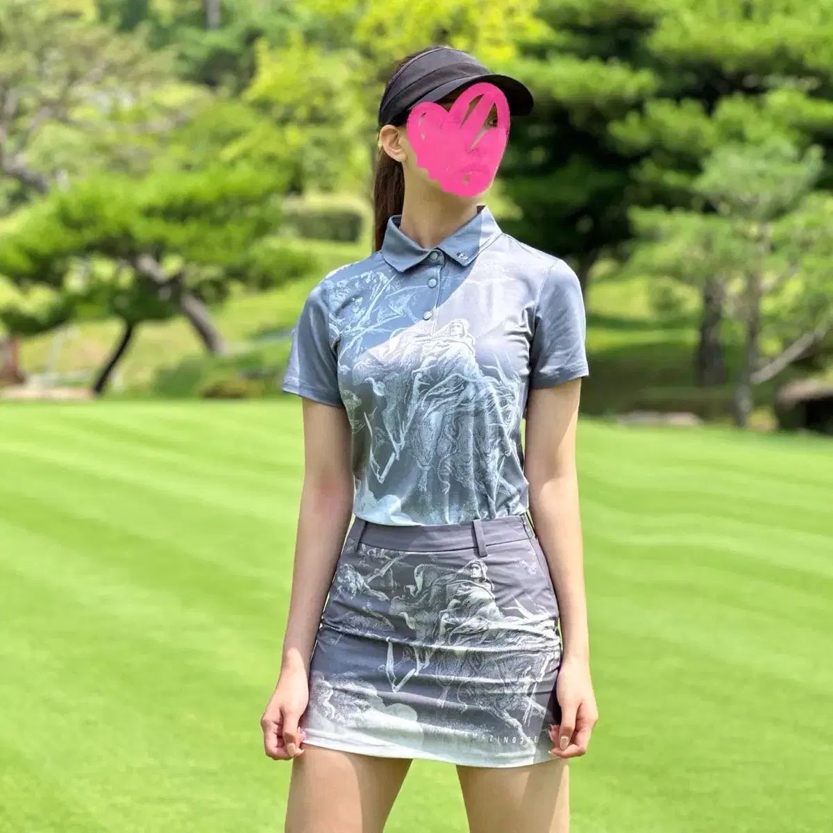 レディースゴルフウェア ダンテ インフェルノ カラー TシャツTOMMY 
