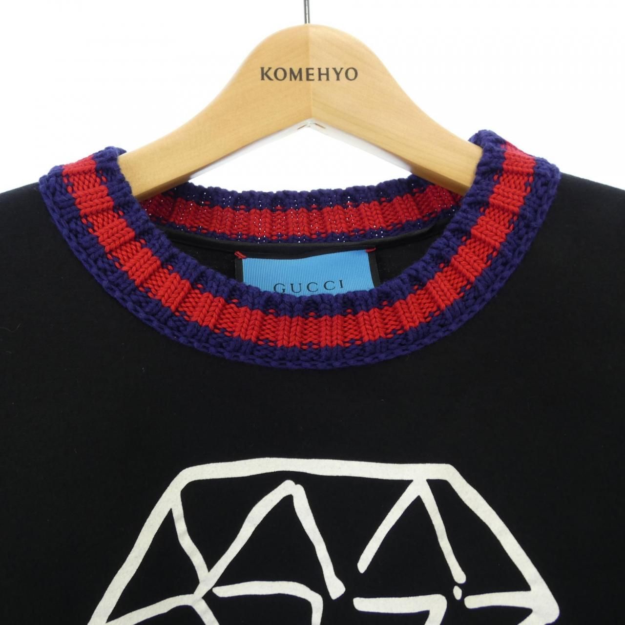 GUCCI スウェット 古着 80-90s USA製 GUCCI グッチ パロディー ブートレグ
