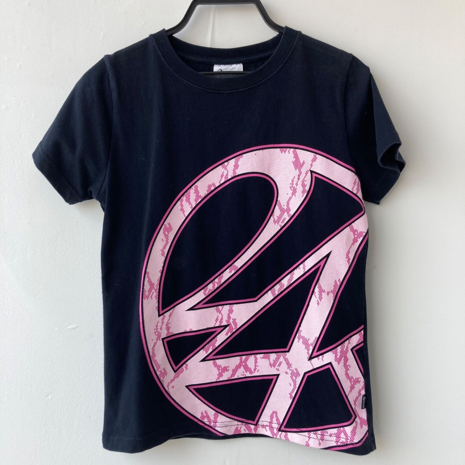24karats 半袖Tシャツ 130cm 佳かっ 黒 銀