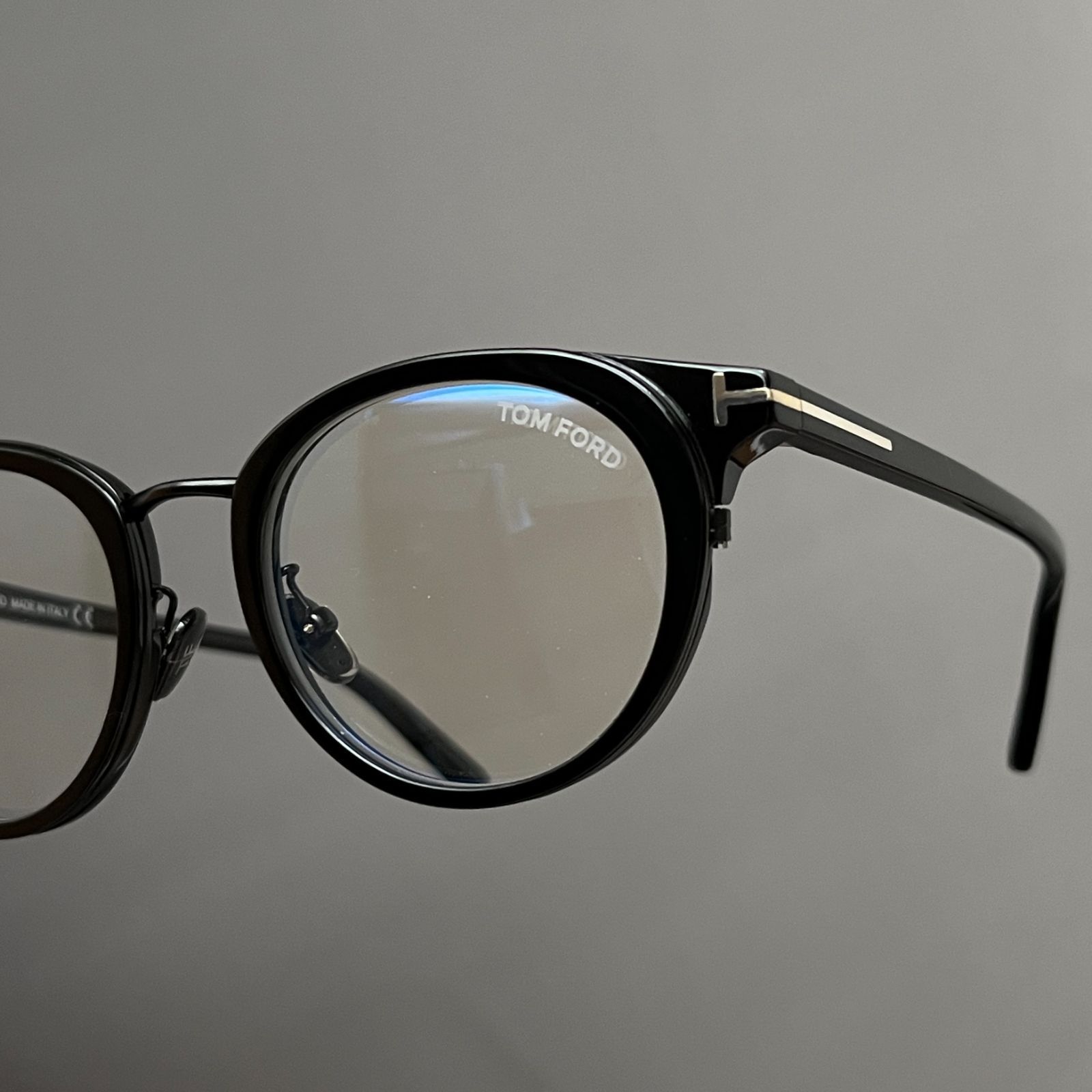 トムフォード メガネ アジアンフィット ボストン ブラウン ゴールド 茶 黒 金 メガネ トムフォード アジアンフィット TOM FORD メンズ