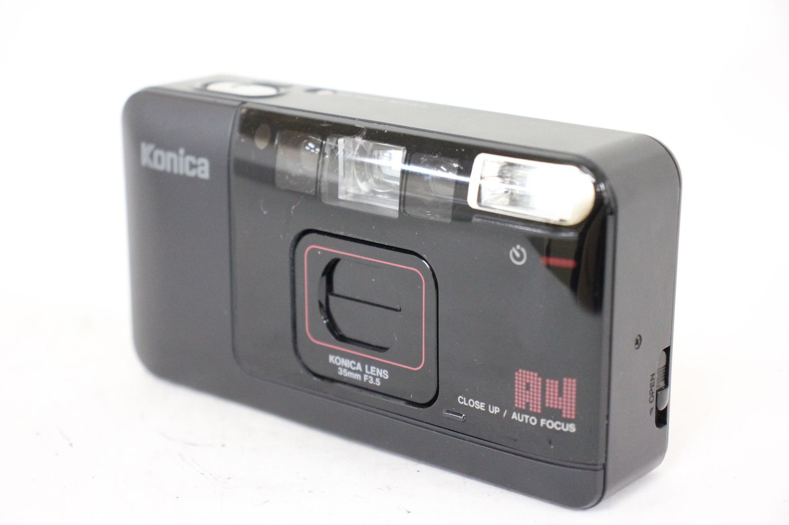 返品保証 コニカ Konica A4 35mm F3.5 コンパクトカメラ e318