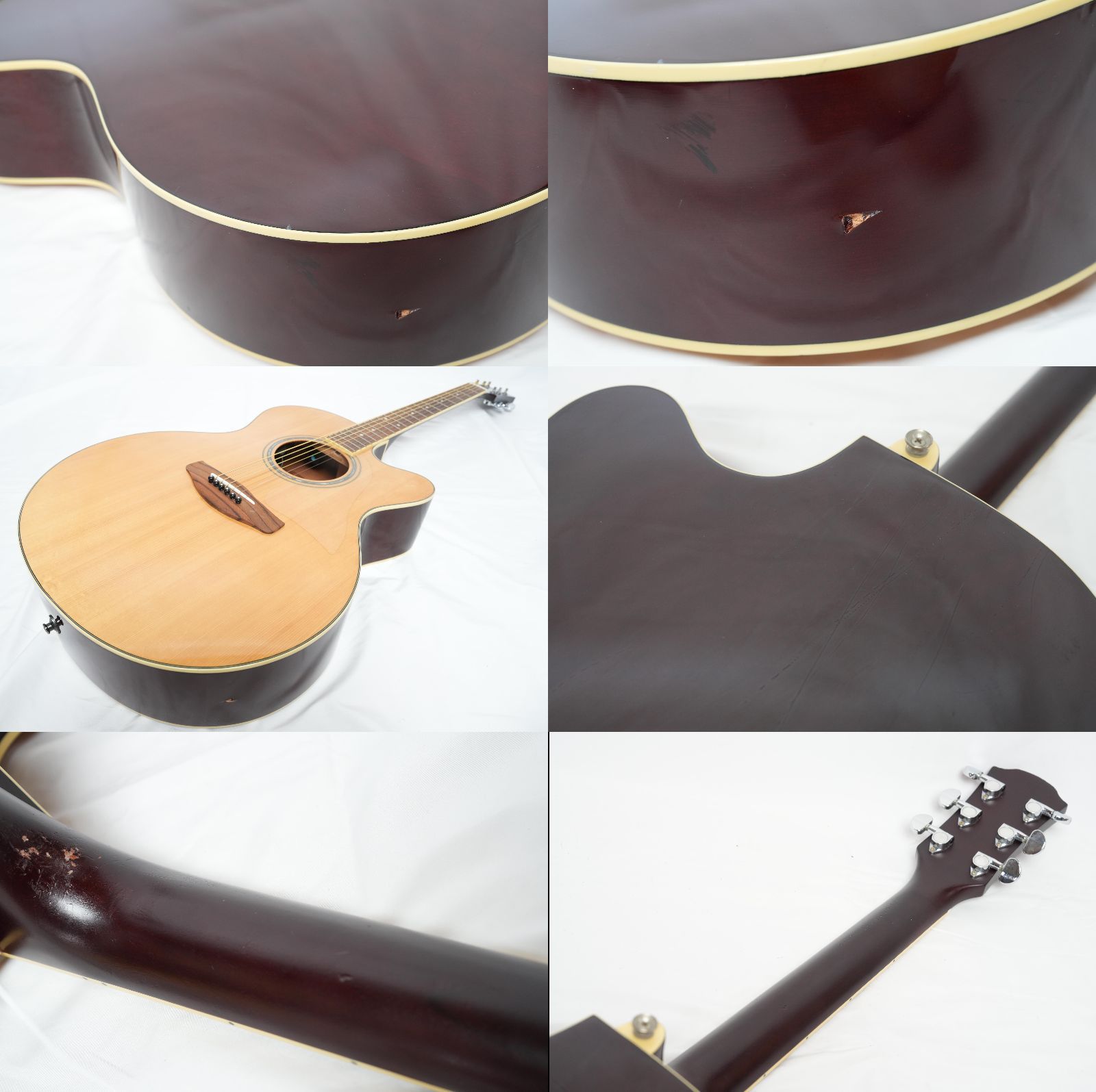 ☆YAMAHA CPX-500 II NATURAL エレアコ 電池ボックス不良 難有り