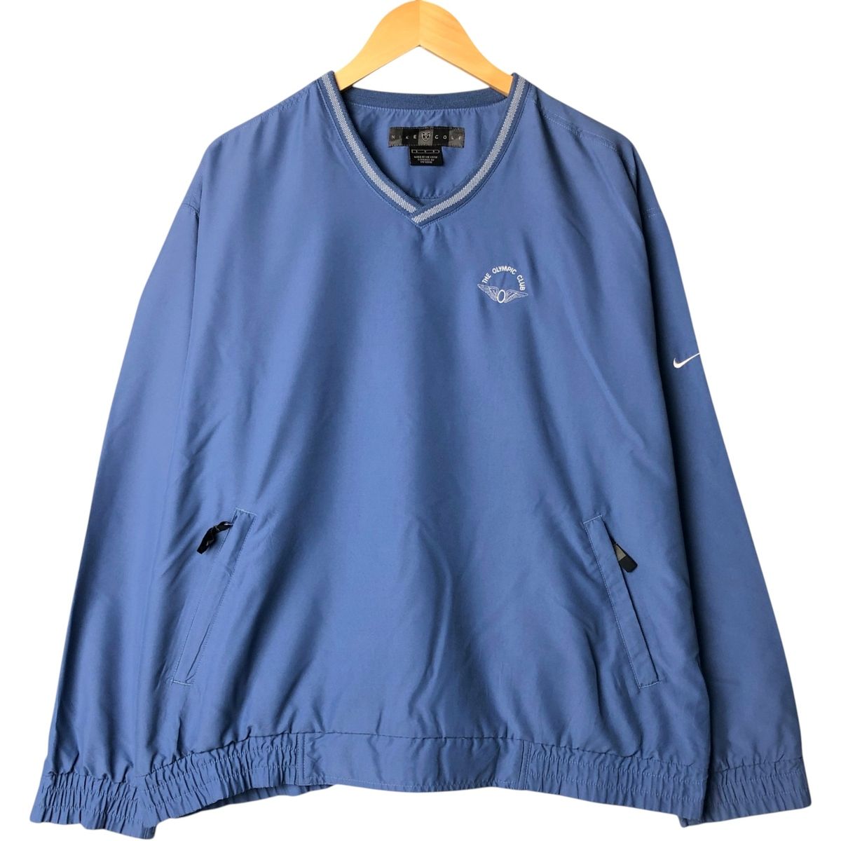 古着 ナイキ NIKE GOLF ゴルフ Vネック ウォームアッププルオーバー 