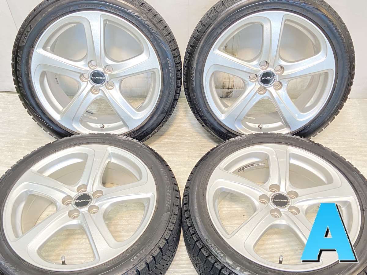 215/45R17 ブリヂストン ブリザック VRX2 BALMINUM 17x7.0 50 100-5穴 