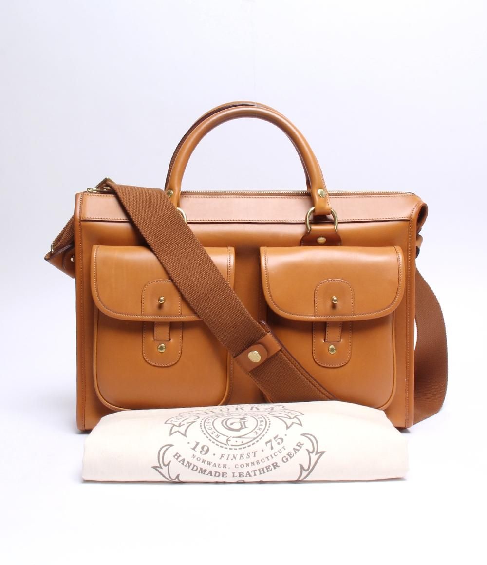 GHURKA グルカ No3 2WAY トートバッグ ショルダーバッグ ネイビーを