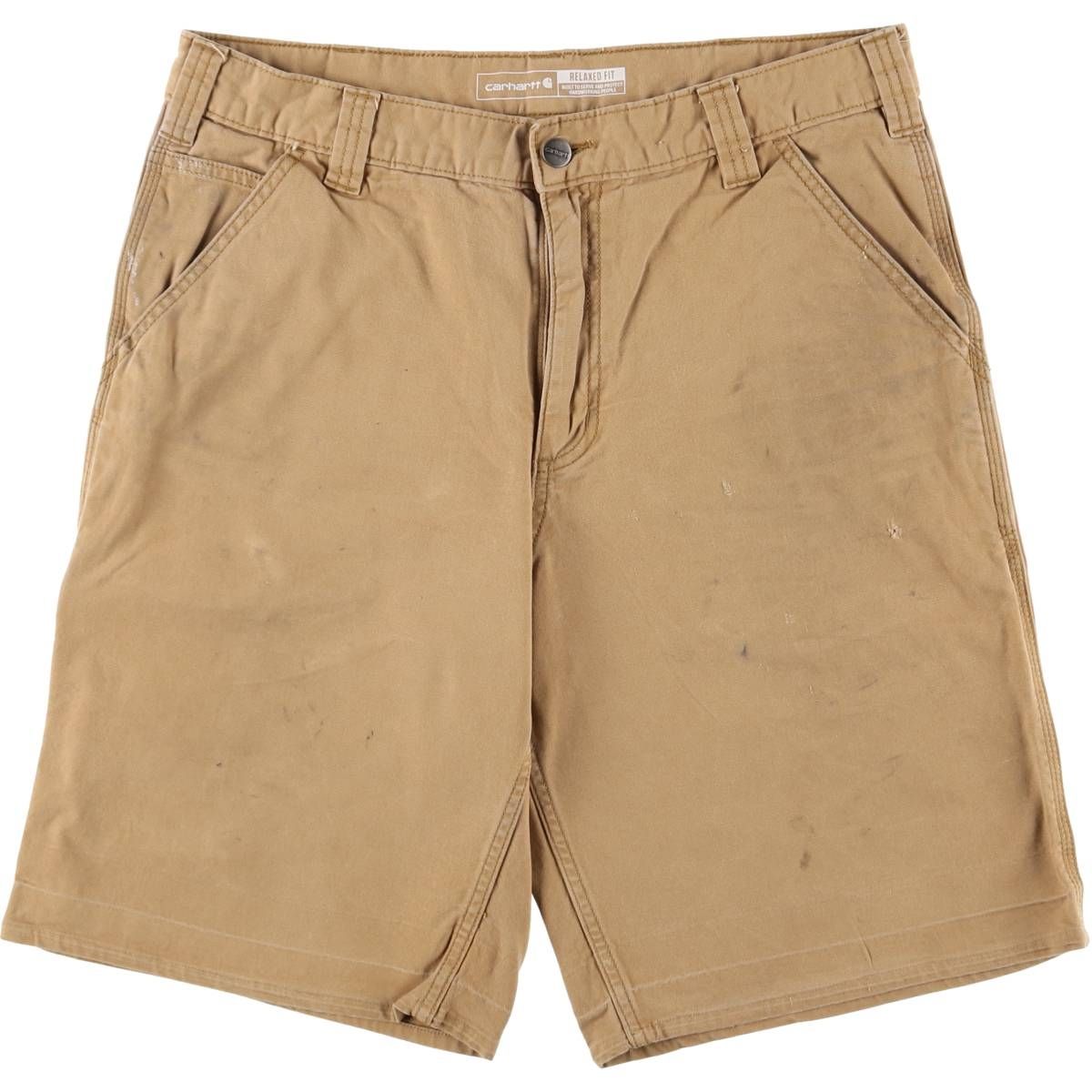 古着 カーハート Carhartt RELAXED FIT ダック地 ワークショーツ ハーフパンツ メンズw33相当|eaa534667