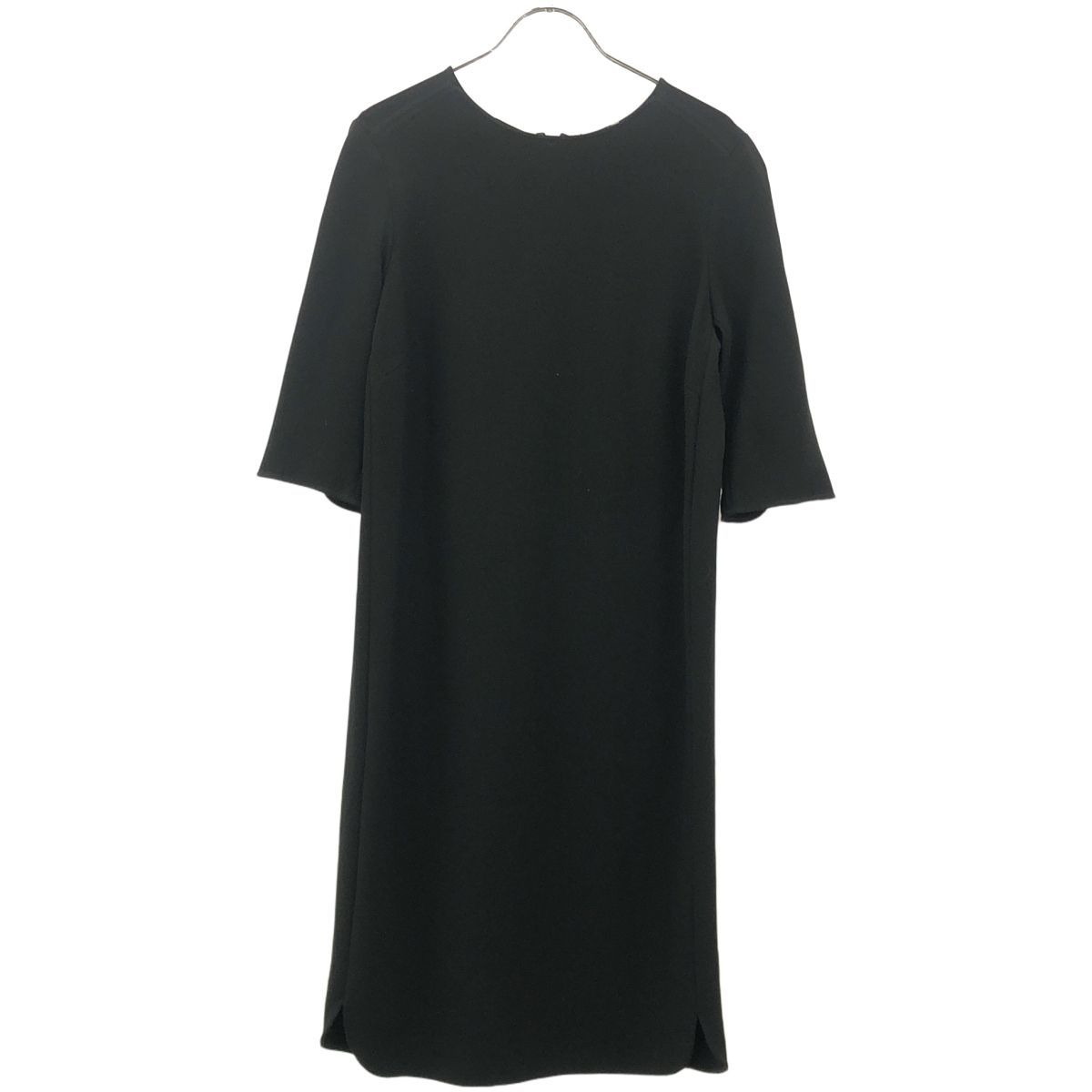 MUSE de deuxieme classe ミューズ ドゥ ドゥーズィエム クラス トリアセジョーゼット ワンピース 18-040-500-4011 ブラック 36