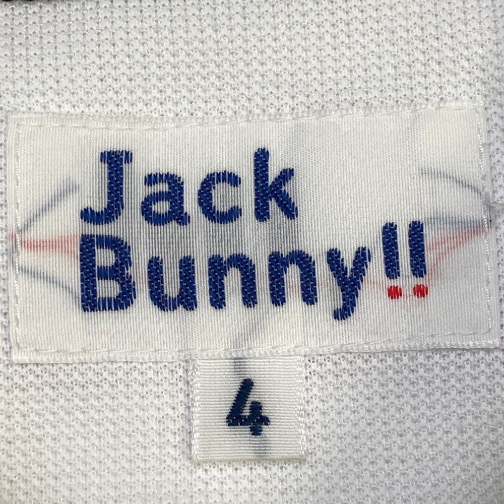 サイズ：4 JACK BUNNY ジャックバニー  ニットセーター  ホワイト系 [240101423584] ゴルフウェア メンズ ストスト Jack Bunny!! JACK BUNNY ジャックバニー ニットセーター