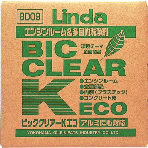 Ｌｉｎｄａ ビッククリアーＫ ＥＣＯ ２０ｋｇ ＢＩＢ